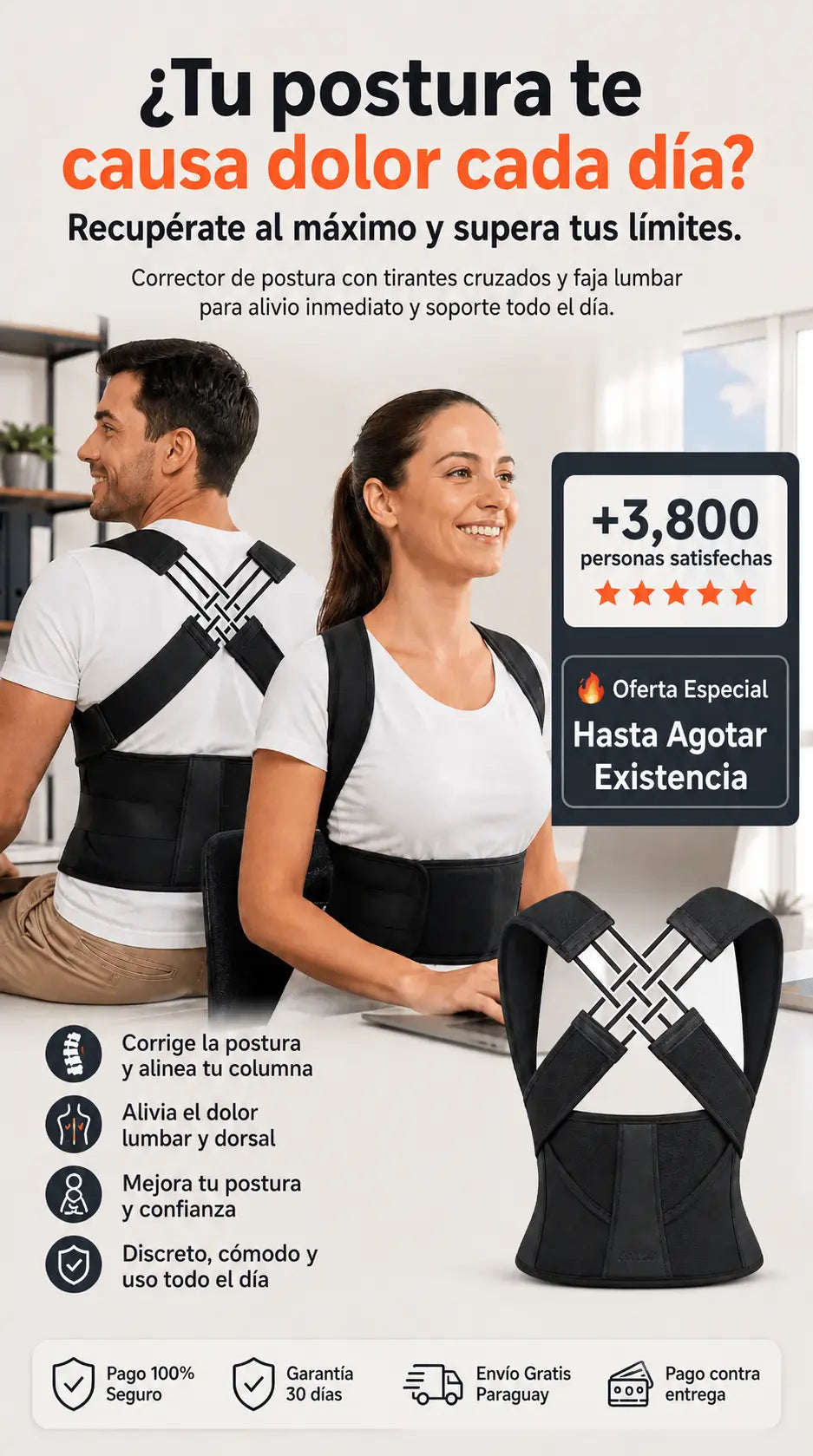 VitalBack™ | Corrector de Postura