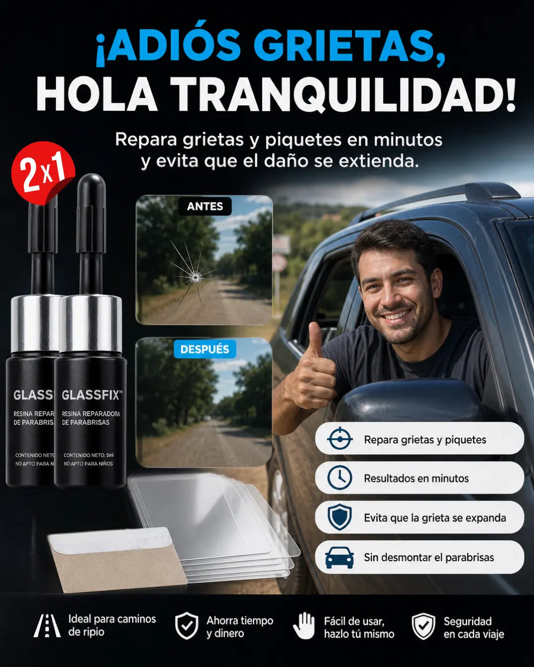 Kit GlassFix™ - OFERTA 2X1