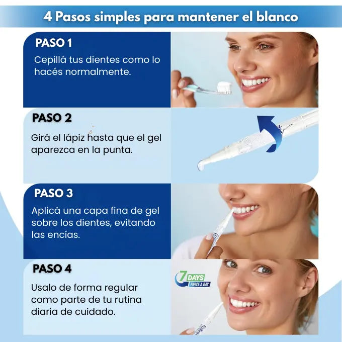 WhitePro™: Mantené tus dientes blancos sin dejar el café o el tereré - 2x1