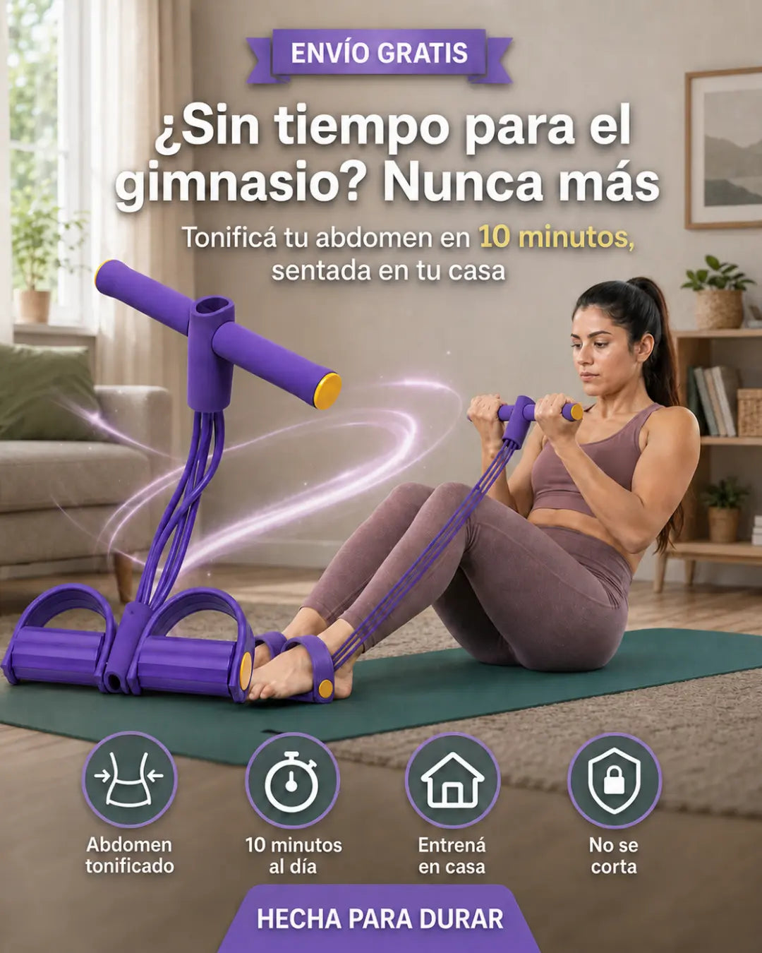 PedalCore™ — Abdomen Firme, Espalda Tranquila