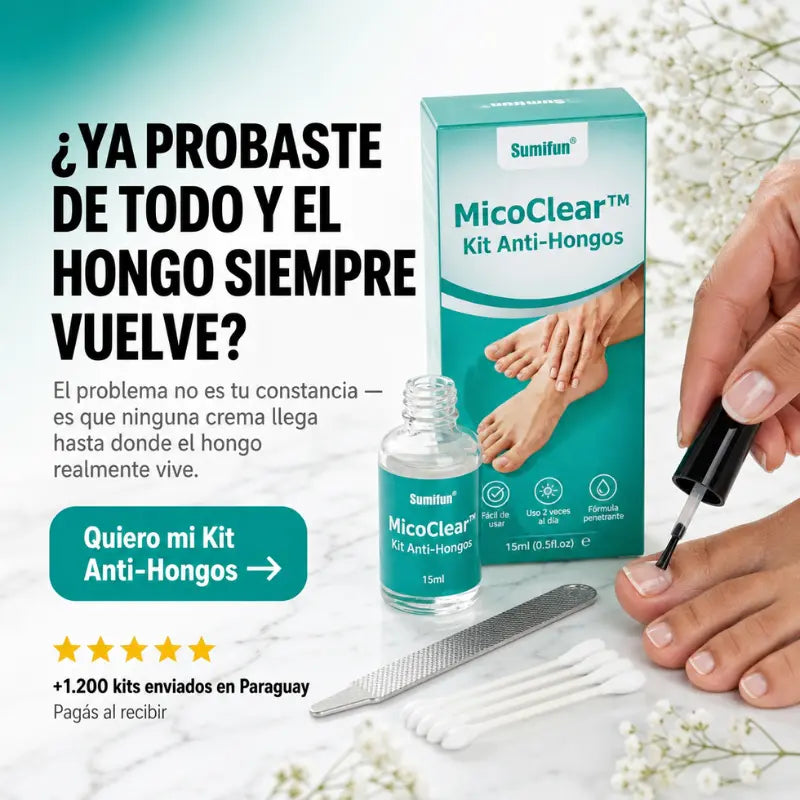 MicoClear™: Kit Anti-Hongos