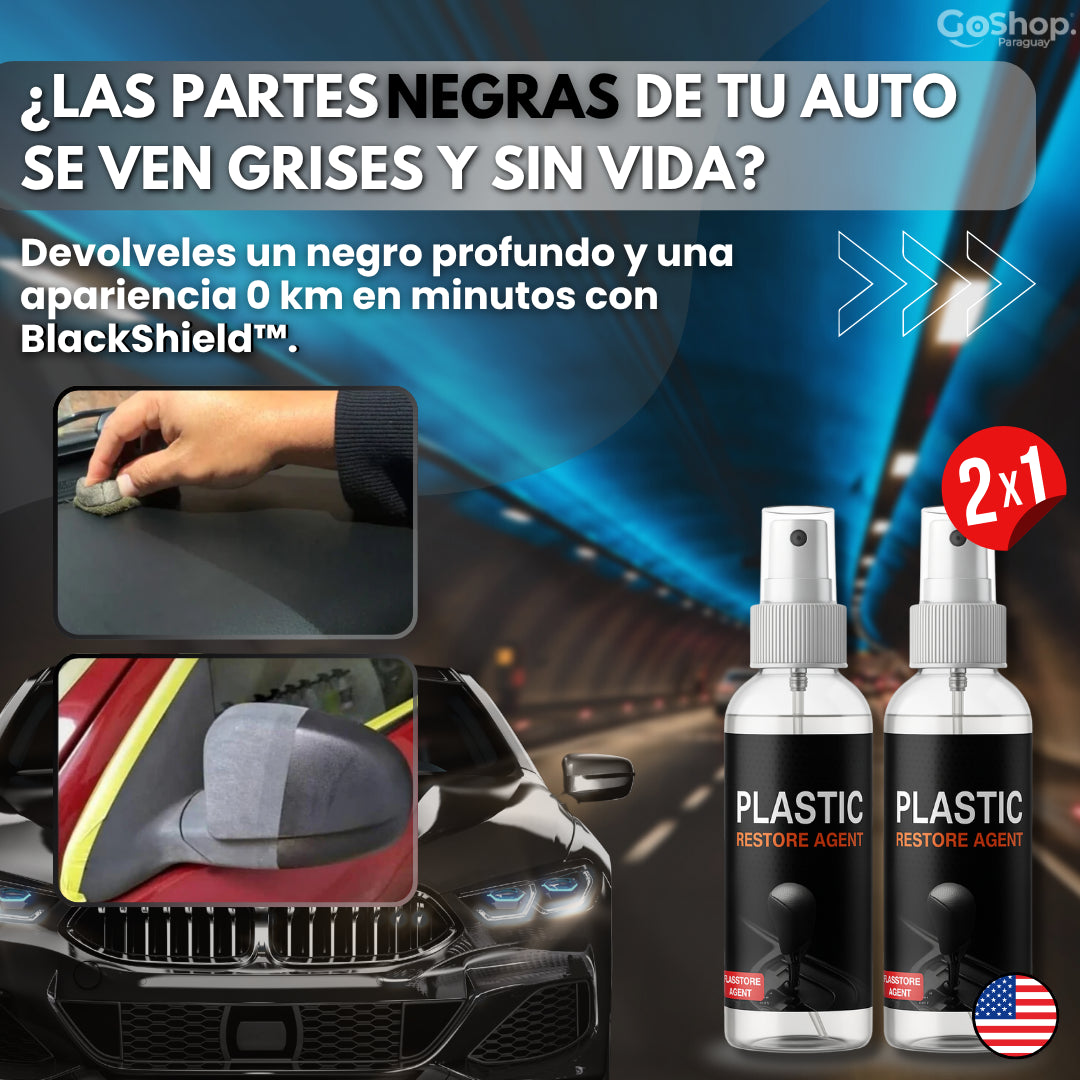 BLACKSHIELD™🛡️ – Restauración & Protección para Partes Negras - 2x1