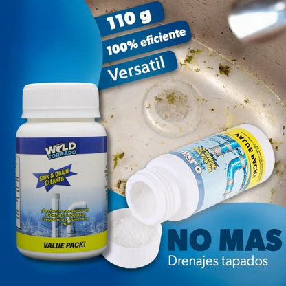 TornadoCleaner™ DESTAPADOR DE DRENAGE Y CAÑERIAS