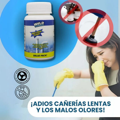 TornadoCleaner™ DESTAPADOR DE DRENAGE Y CAÑERIAS