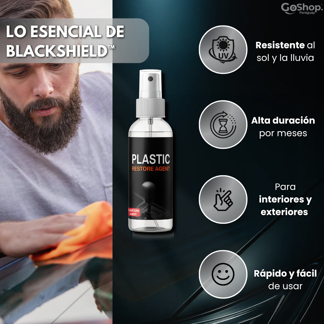 BLACKSHIELD™🛡️ – Restauración & Protección para Partes Negras - 2x1