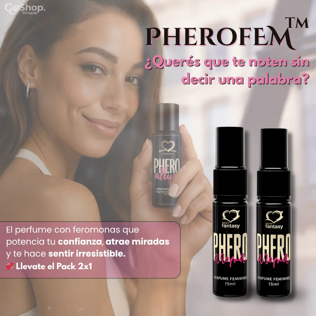 PHEROFEM™ – Sentí el poder de ser inolvidable