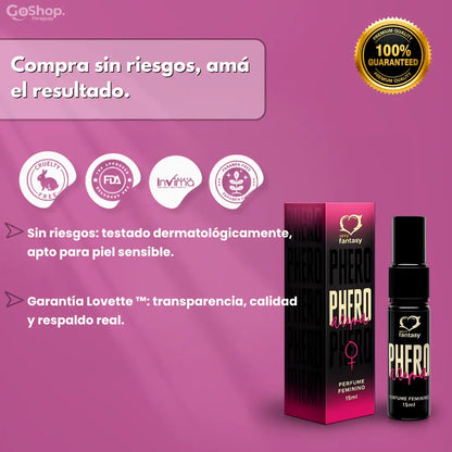 PHEROFEM™ – Sentí el poder de ser inolvidable
