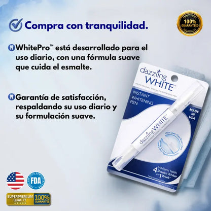 WhitePro™: Mantené tus dientes blancos sin dejar el café o el tereré - 2x1