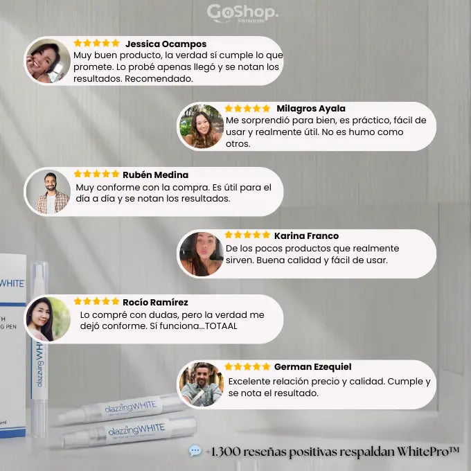WhitePro™: Mantené tus dientes blancos sin dejar el café o el tereré - 2x1
