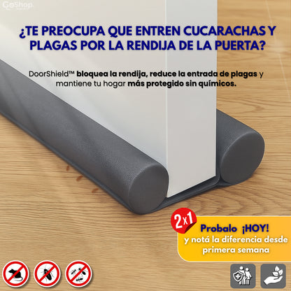 DoorShield™: Barrera protectora que evita que cucarachas, roedores e insectos entren a tu hogar.  2x1