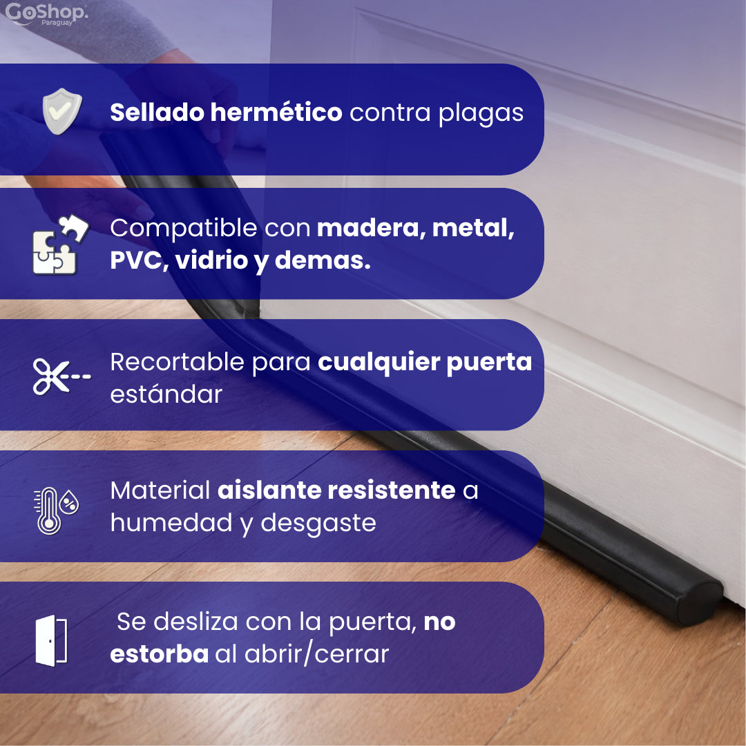 DoorShield™: Barrera protectora que evita que cucarachas, roedores e insectos entren a tu hogar.  2x1