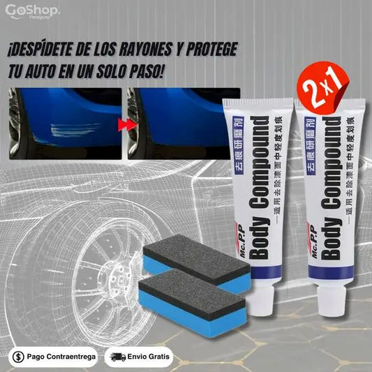 Cera Car Scratch™ 2x1: RESTAURA Y PROTEGE LA PINTURA DE TU AUTO