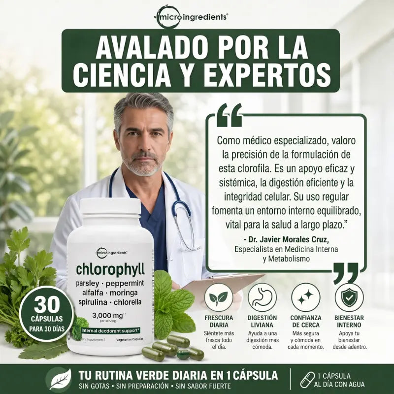 Microingredients™: Clorofila - Detox Diario