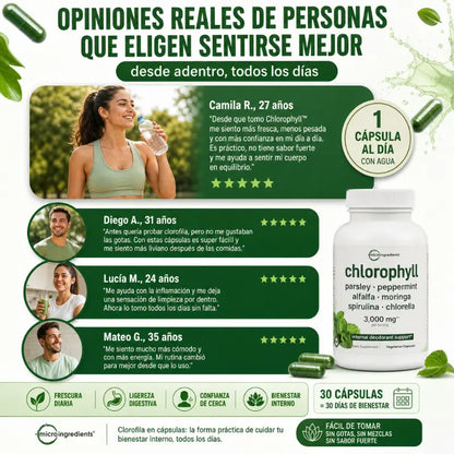 Microingredients™: Clorofila - Detox Diario