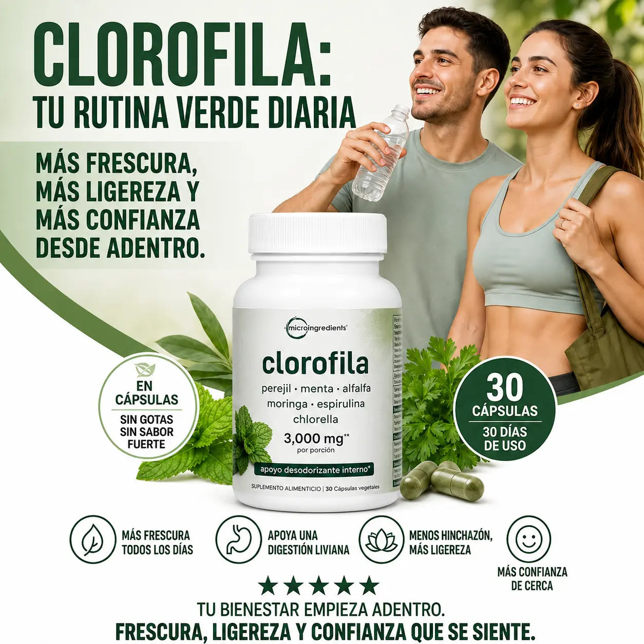 Microingredients™: Clorofila - Detox Diario