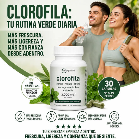 Microingredients™: Clorofila - Detox Diario