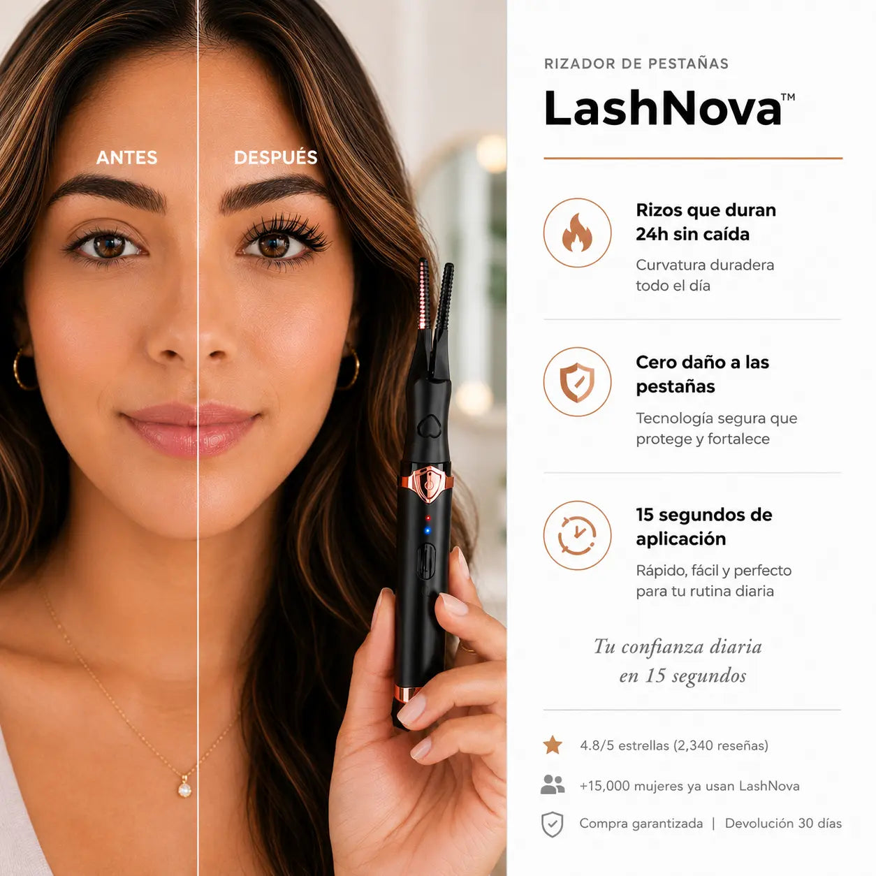 LashNova™: RIZADOR DE PESTAÑAS - PRODUCTO VIRAL✨