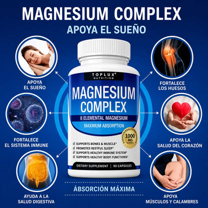 MAGNESIUM COMPLEX: 8 Formulas, 1 Capsula